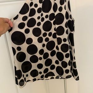 Polka dot blouse